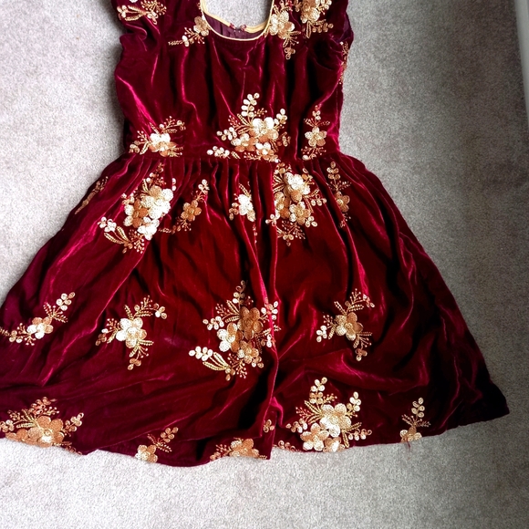 Dress velvet - Picture 5 of 5